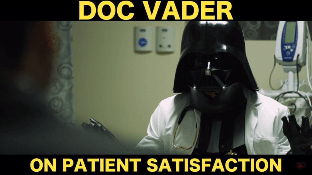 Image of Doc Vader on patient satisfaction