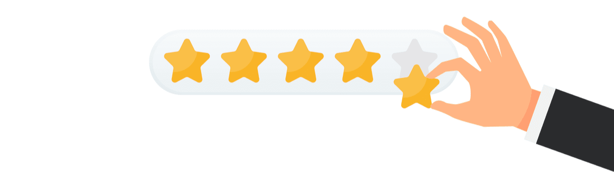 Image of increase ratings from how to get patient reviews